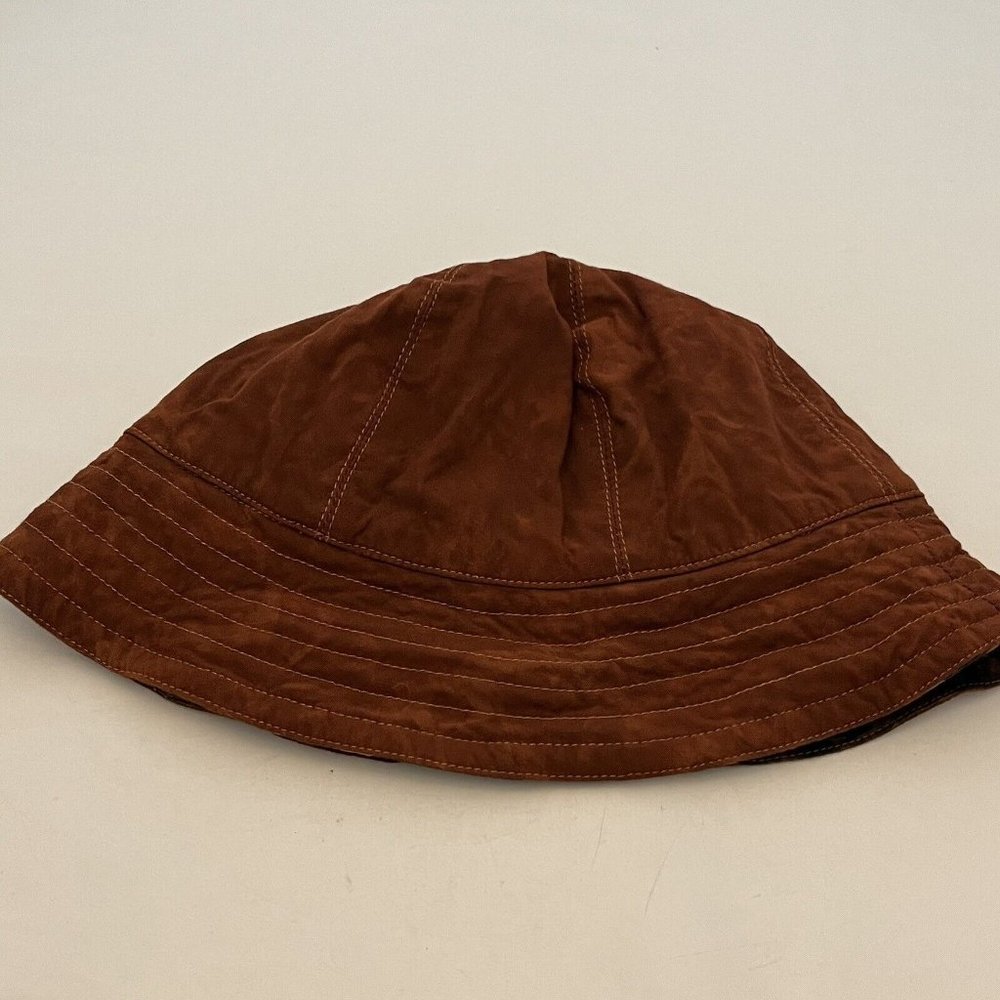 Lost River Clothing Company Reversible Fall Leaf Print Bucket Hat Y2K Inspired - Picture 4 of 14